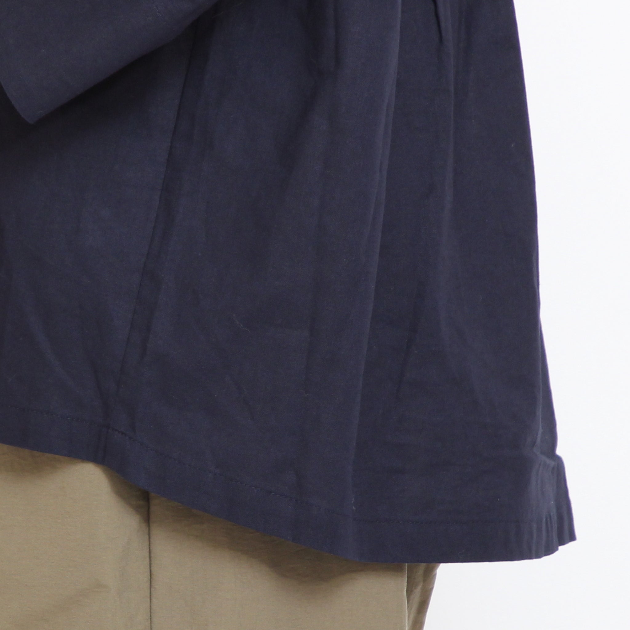 【30%OFF】【PURPLEのみ 残り僅か】sosotto LIBERTY使いフリルネックブラウス