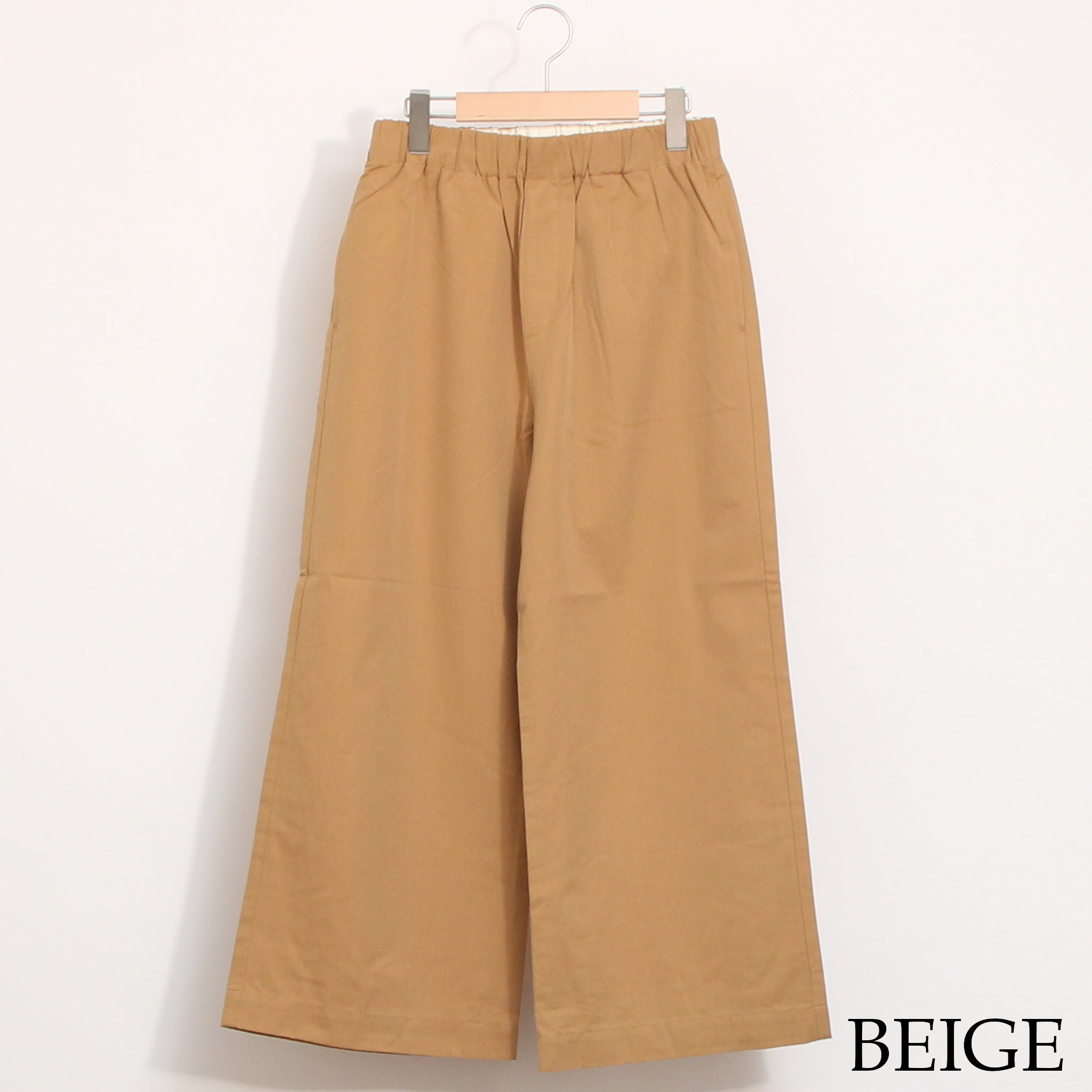 【残り僅か】【期間限定15%OFF】Pont de Chalonsコットンテンセルストレートパンツ(2602)