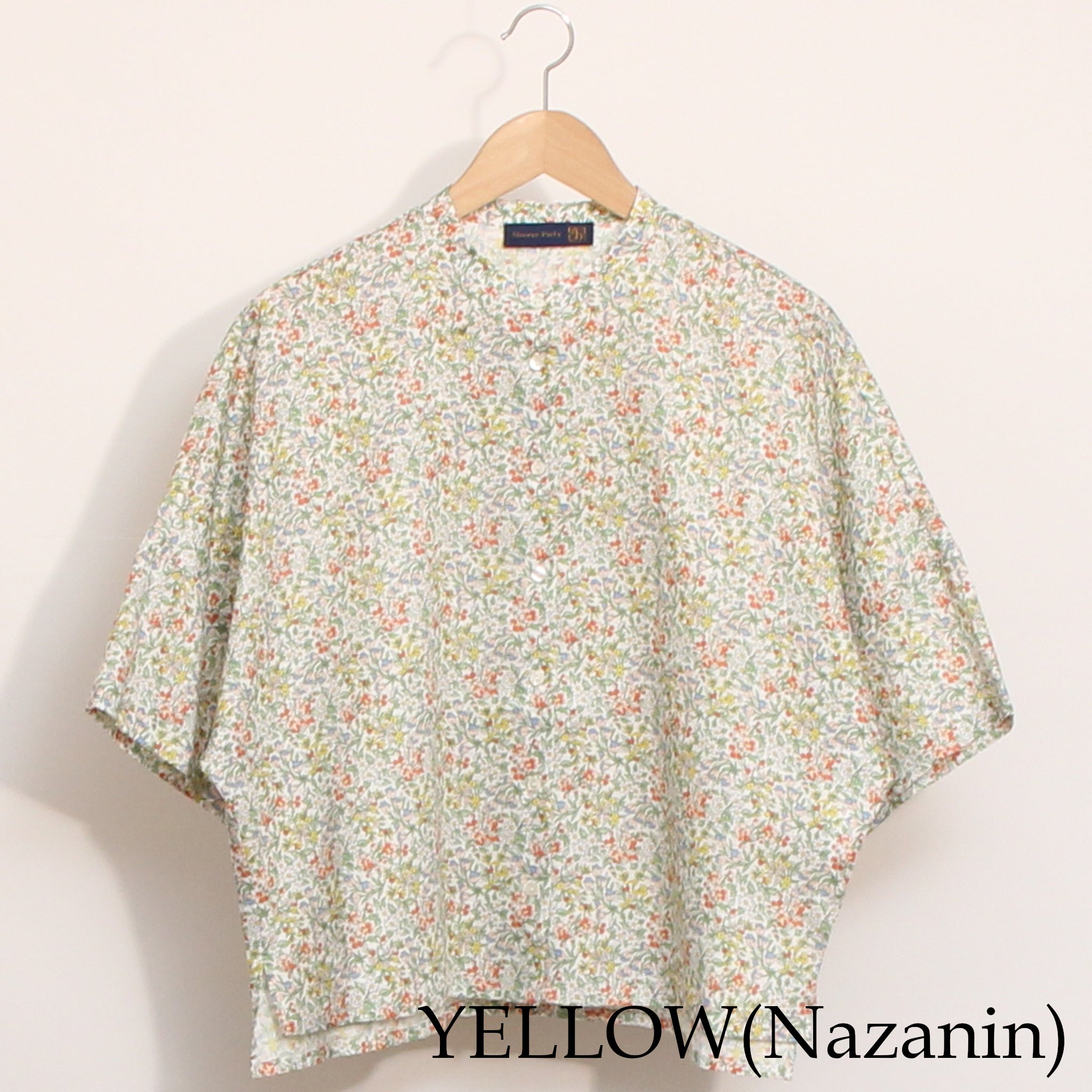 【20%OFF】【YELLOW残り僅か】フランダースリネンスタンドドルマンシャツ2605
