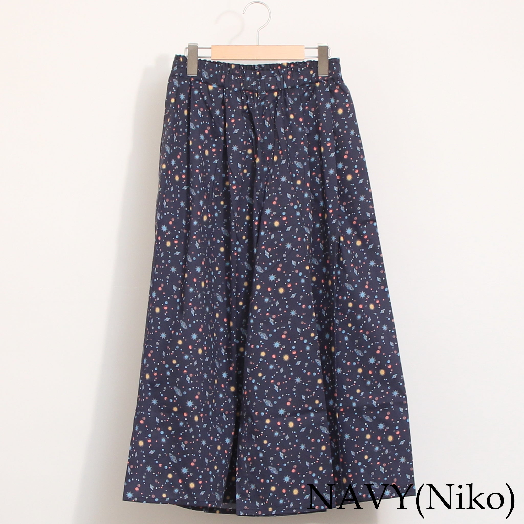 【期間限定15％OFF】【NAVYのみラスト1点・本店限定商品】 リバティスカート風パンツ(2604)