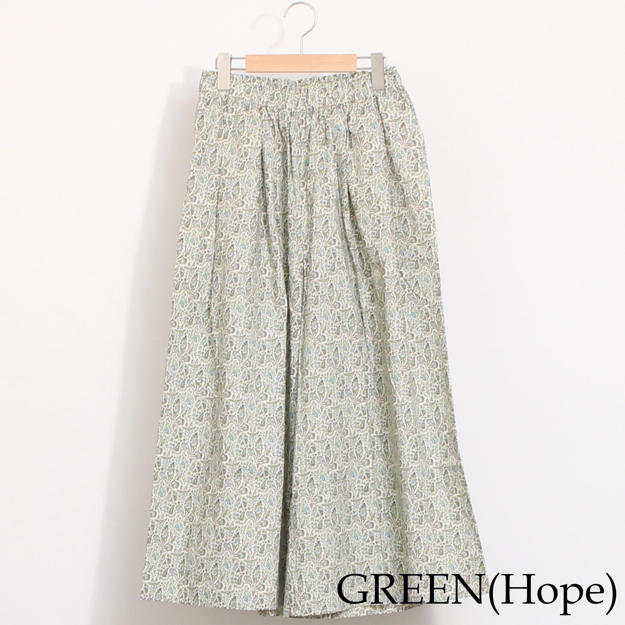 【期間限定15％OFF】【NAVYのみラスト1点・本店限定商品】 リバティスカート風パンツ(2604)