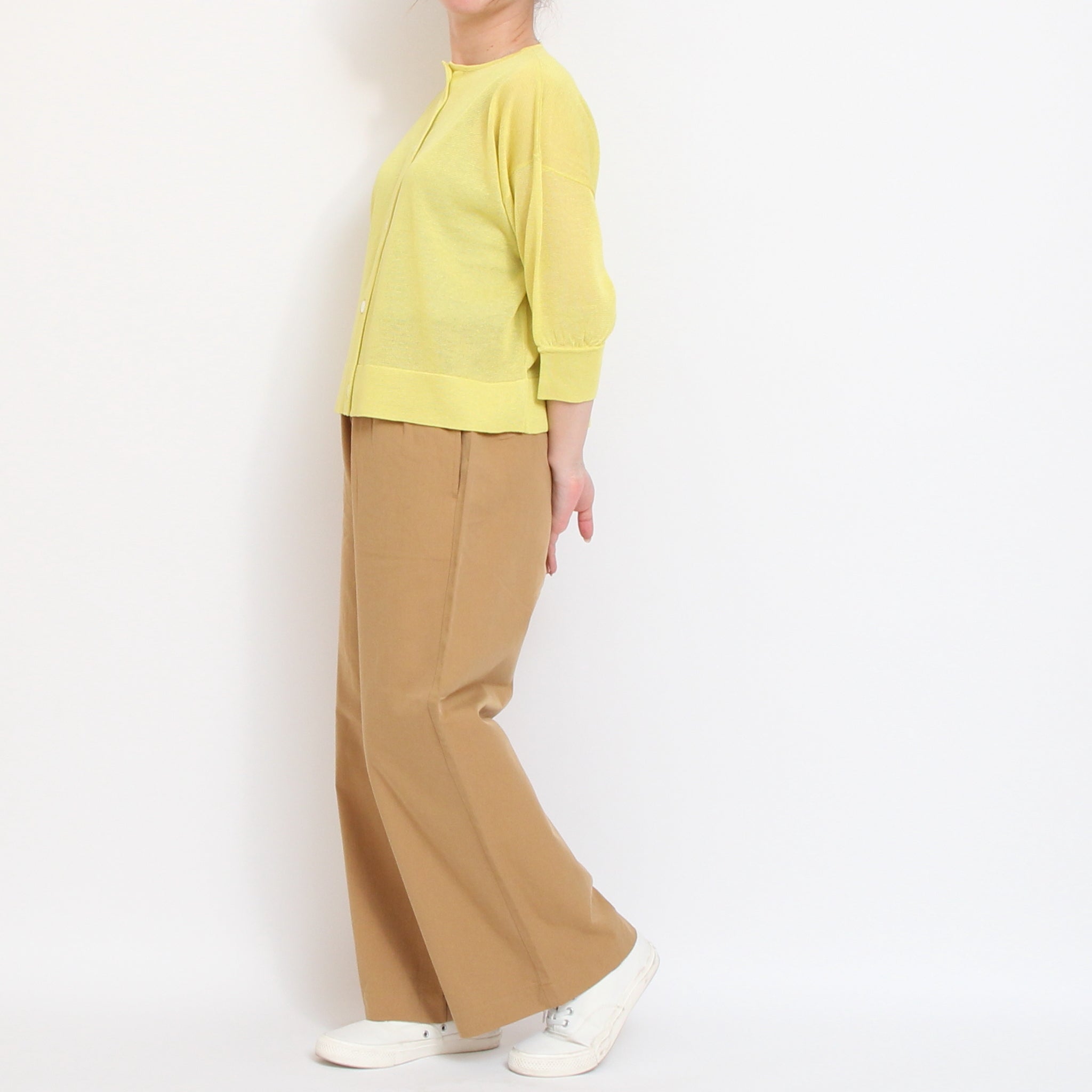 【30%OFF】【IVORY残り僅か】Pont de Chalonsシアーカーディガン