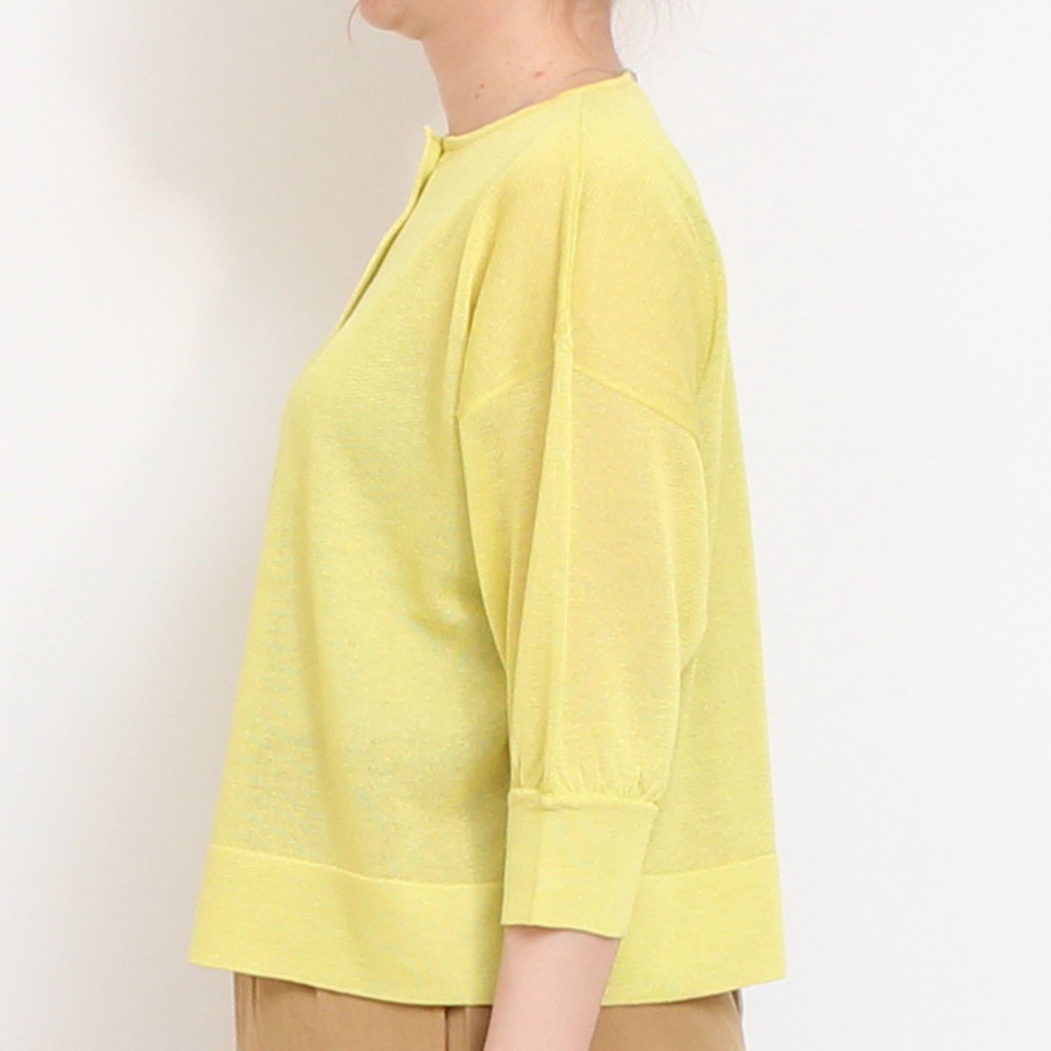 【30%OFF】【IVORY残り僅か】Pont de Chalonsシアーカーディガン