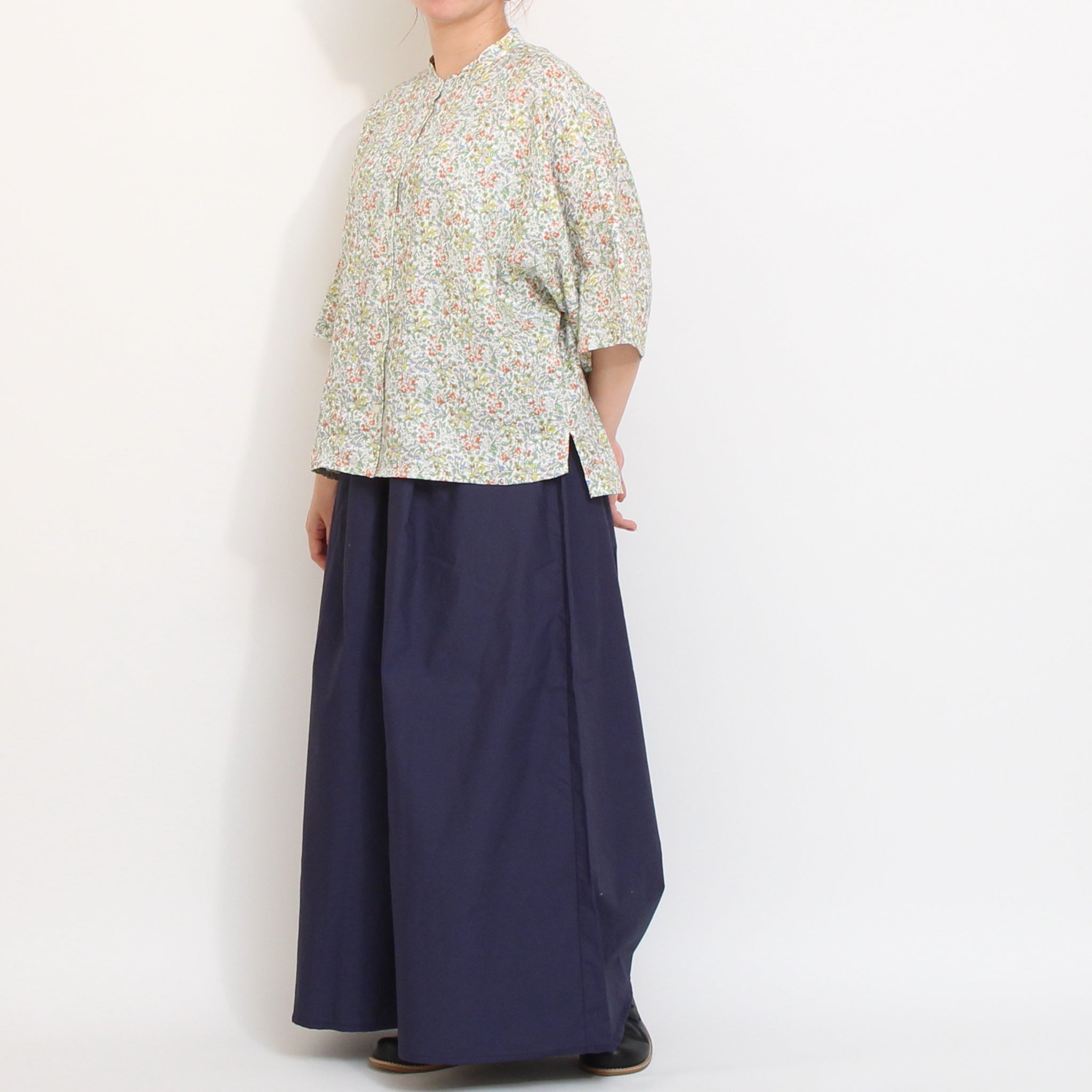 【20%OFF】【YELLOW残り僅か】フランダースリネンスタンドドルマンシャツ2605