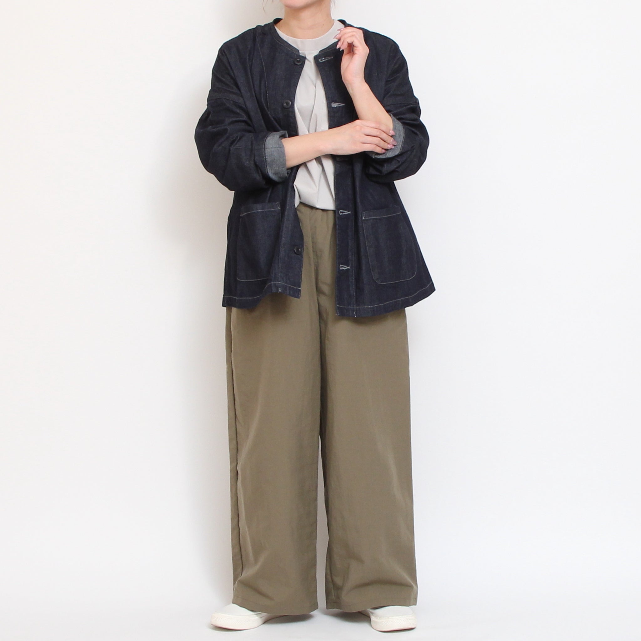 【期間限定30%OFF】Vent d'ouestイージーワイドパンツ(2603)