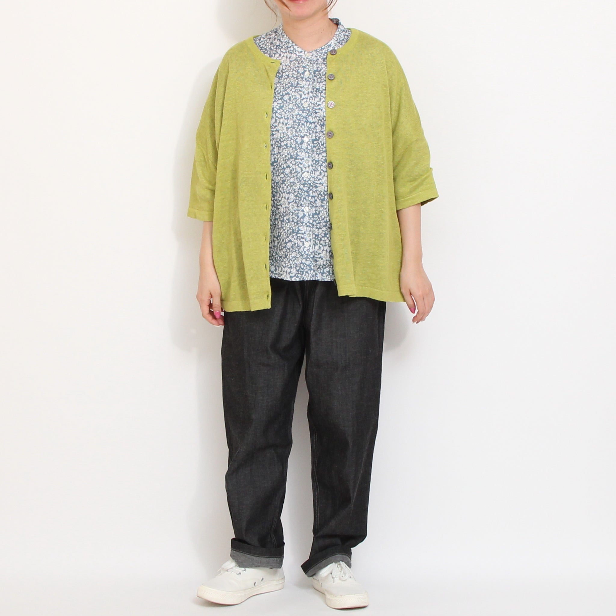 【20%OFF】【YELLOW残り僅か】フランダースリネンスタンドドルマンシャツ2605