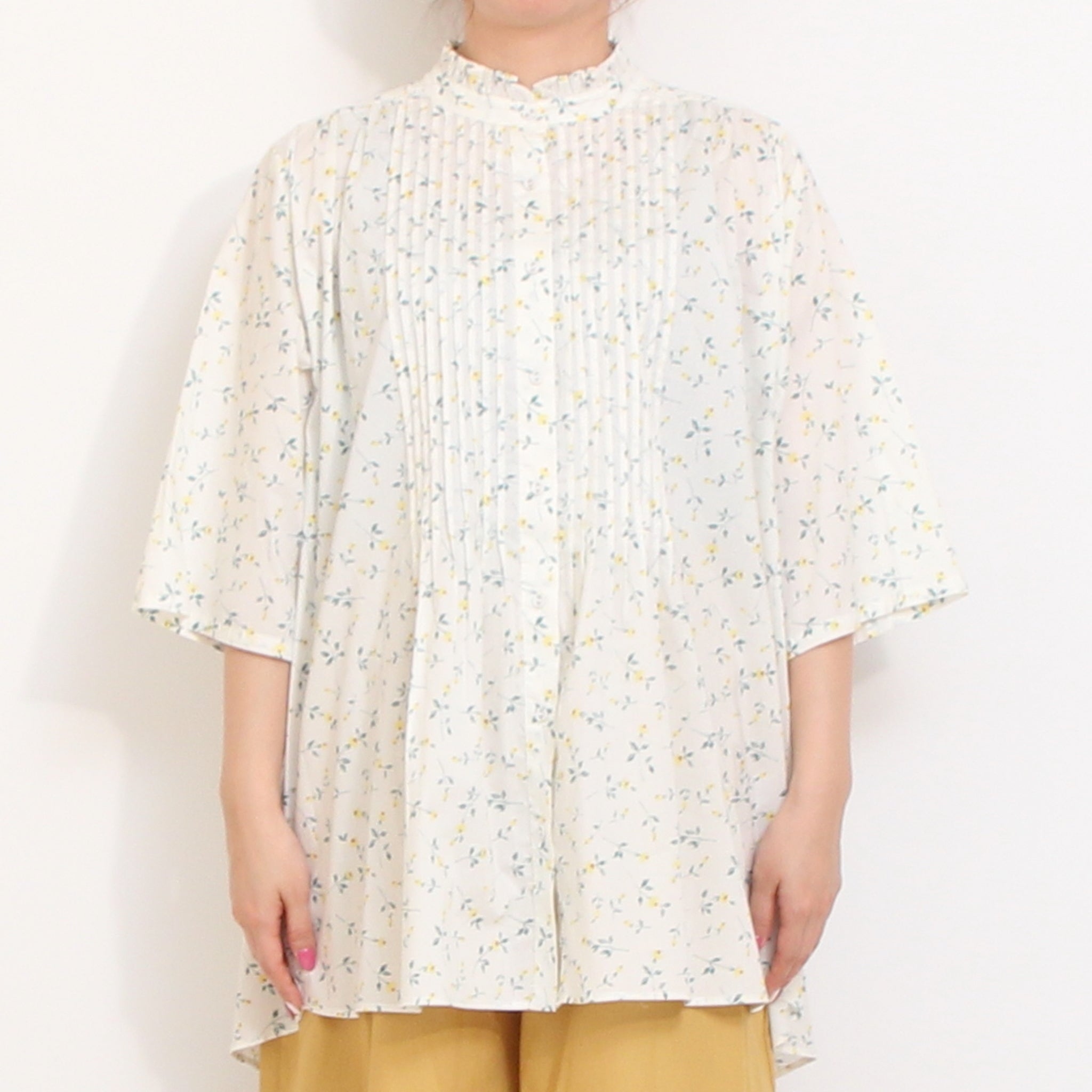 【期間限定15％OFF】【ラスト１点ずつ・本店限定商品】sosotto LIBERTY梯子レースチュニック