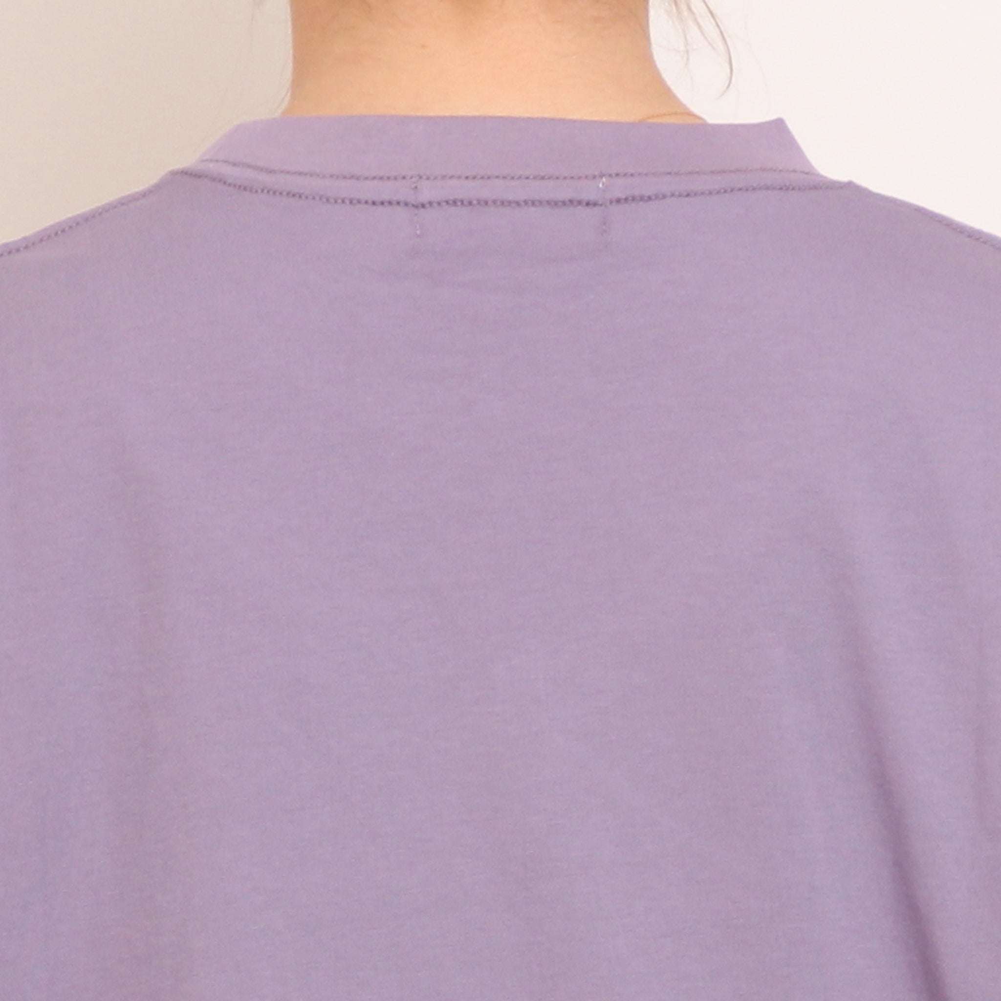 【RED・PURPLEラスト１点ずつ】sosotto袖裏LIBERTY8分袖Tシャツ