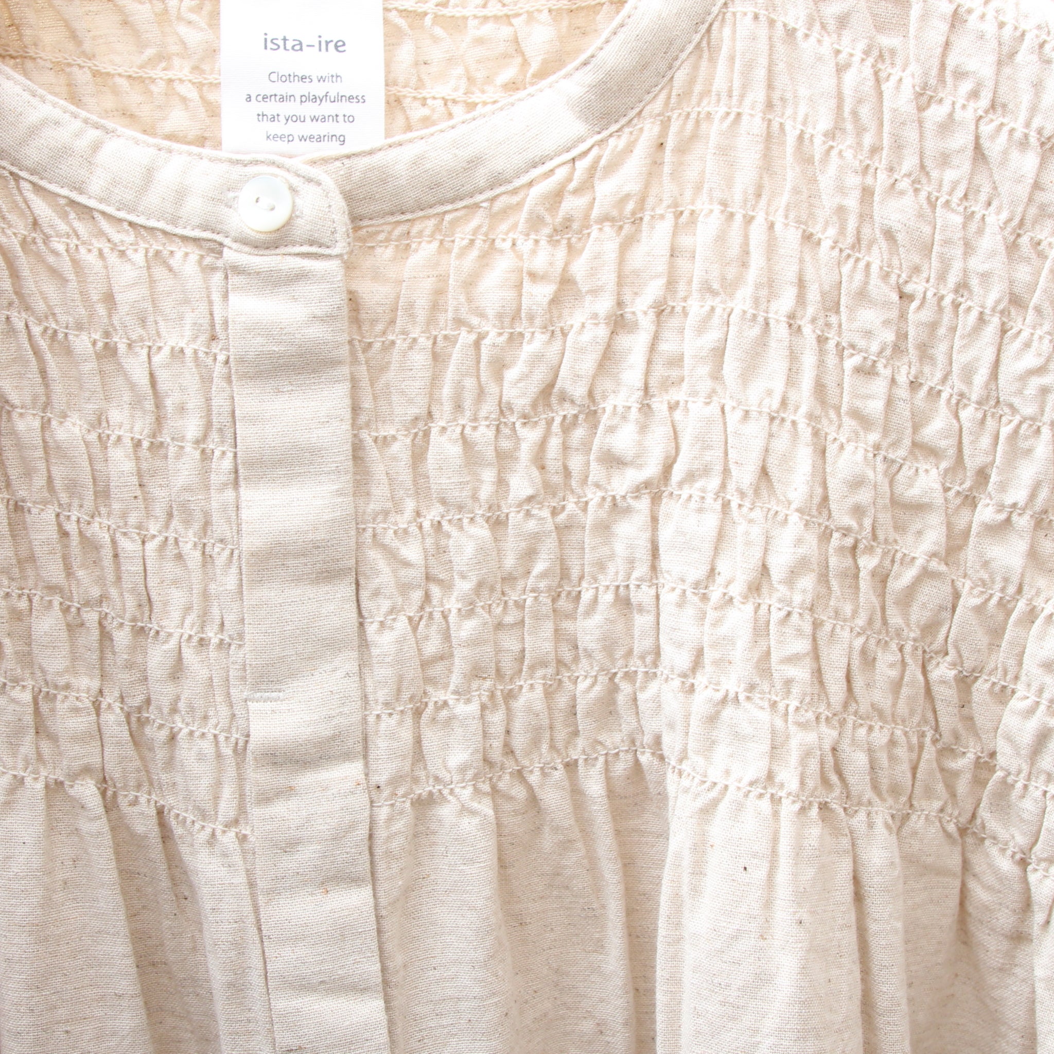 【本店限定商品】ista-ireシャーリングワンピース
