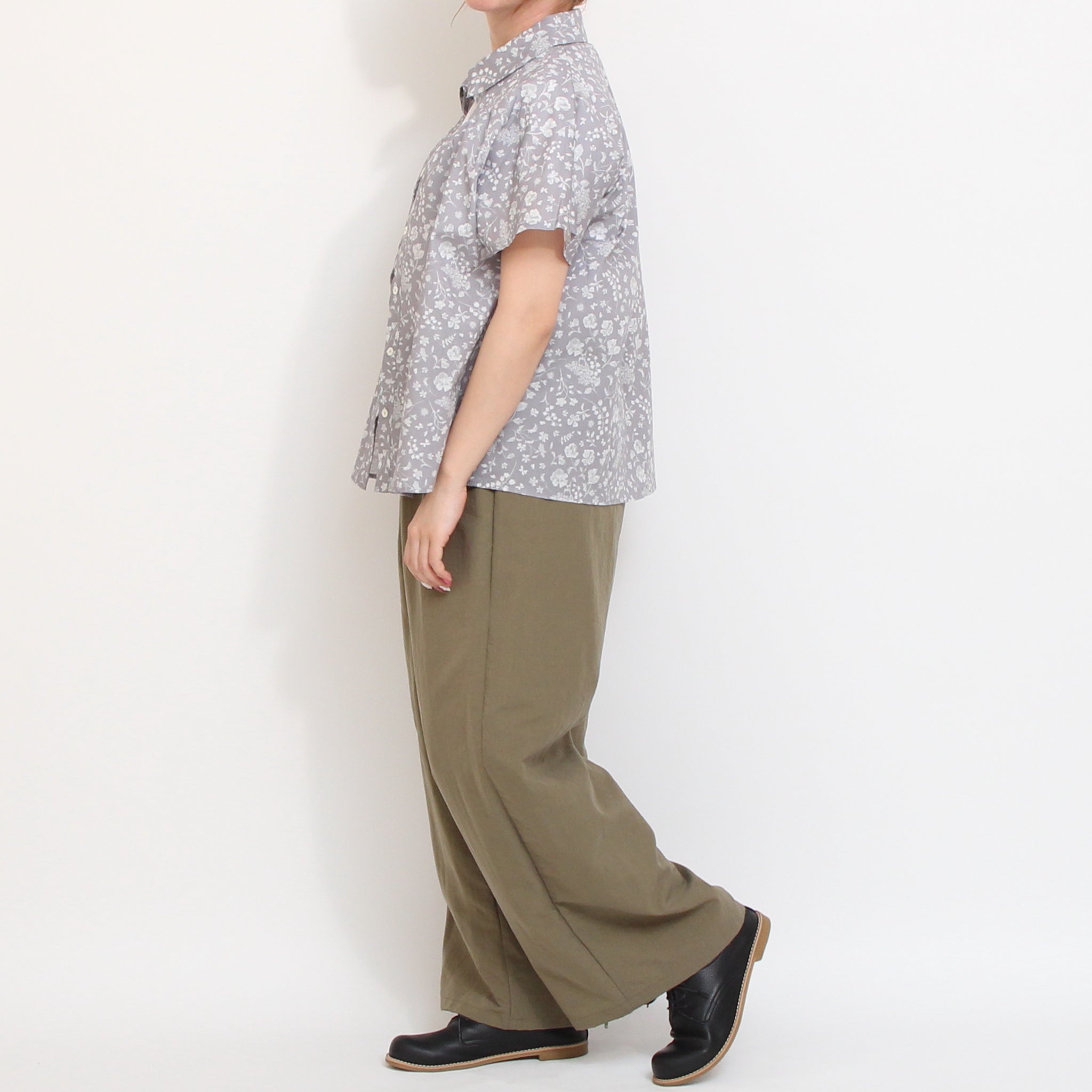 sosotto LIBERTYサドル切替シャツ