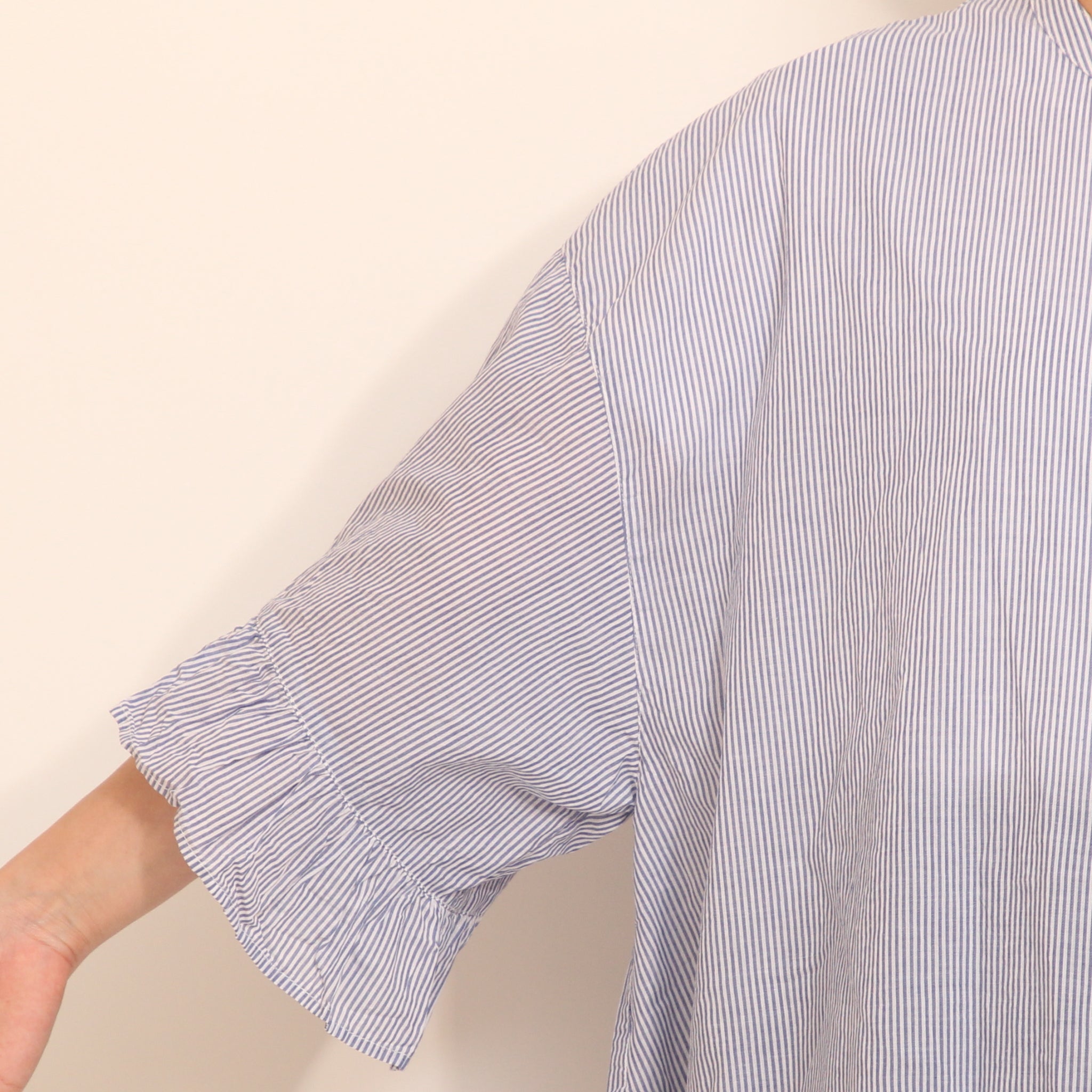 【YELLOWのみ 残り僅か】【本店限定商品】ista-ireフリルチュニック