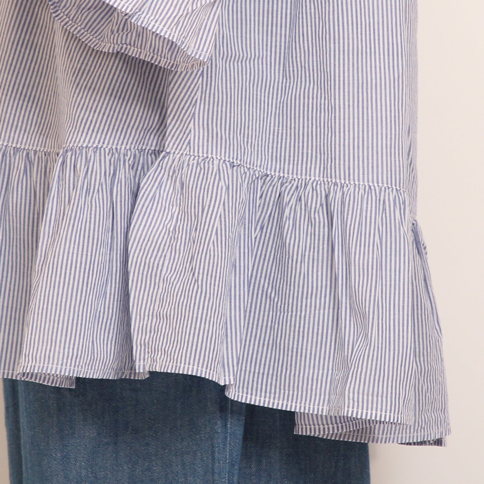 【YELLOWのみ 残り僅か】【本店限定商品】ista-ireフリルチュニック