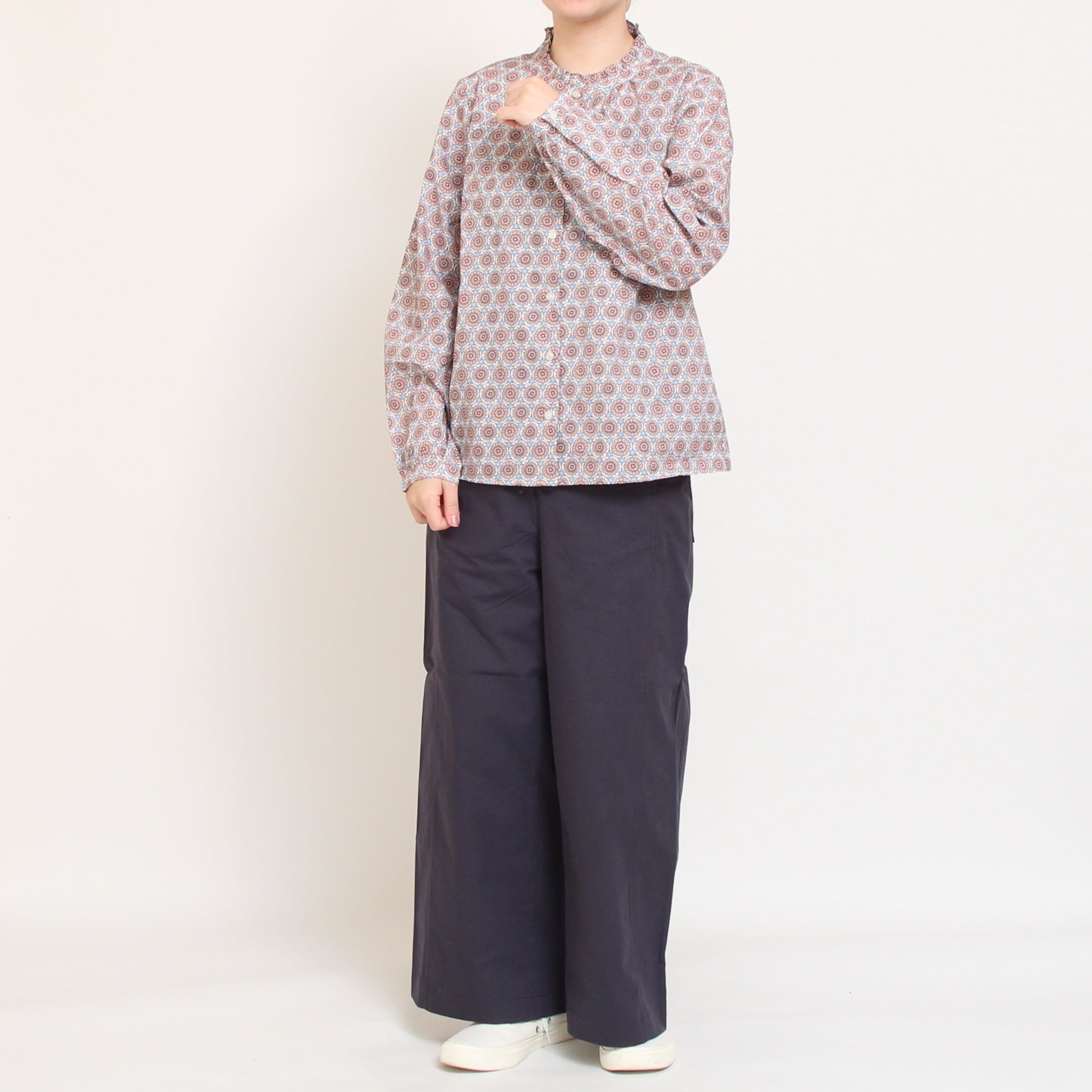Pont de Chalons シームクロップドパンツ