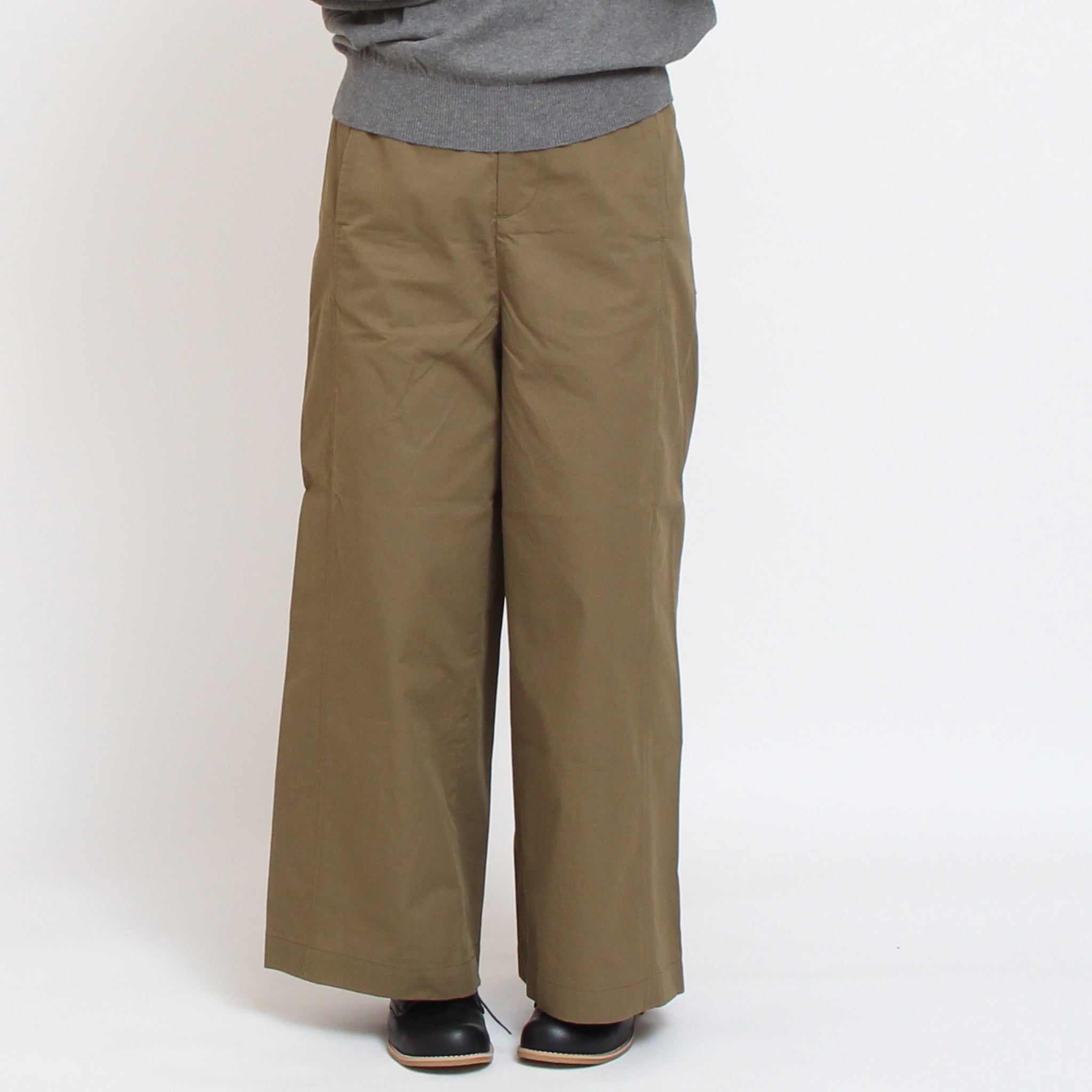 Pont de Chalons シームクロップドパンツ