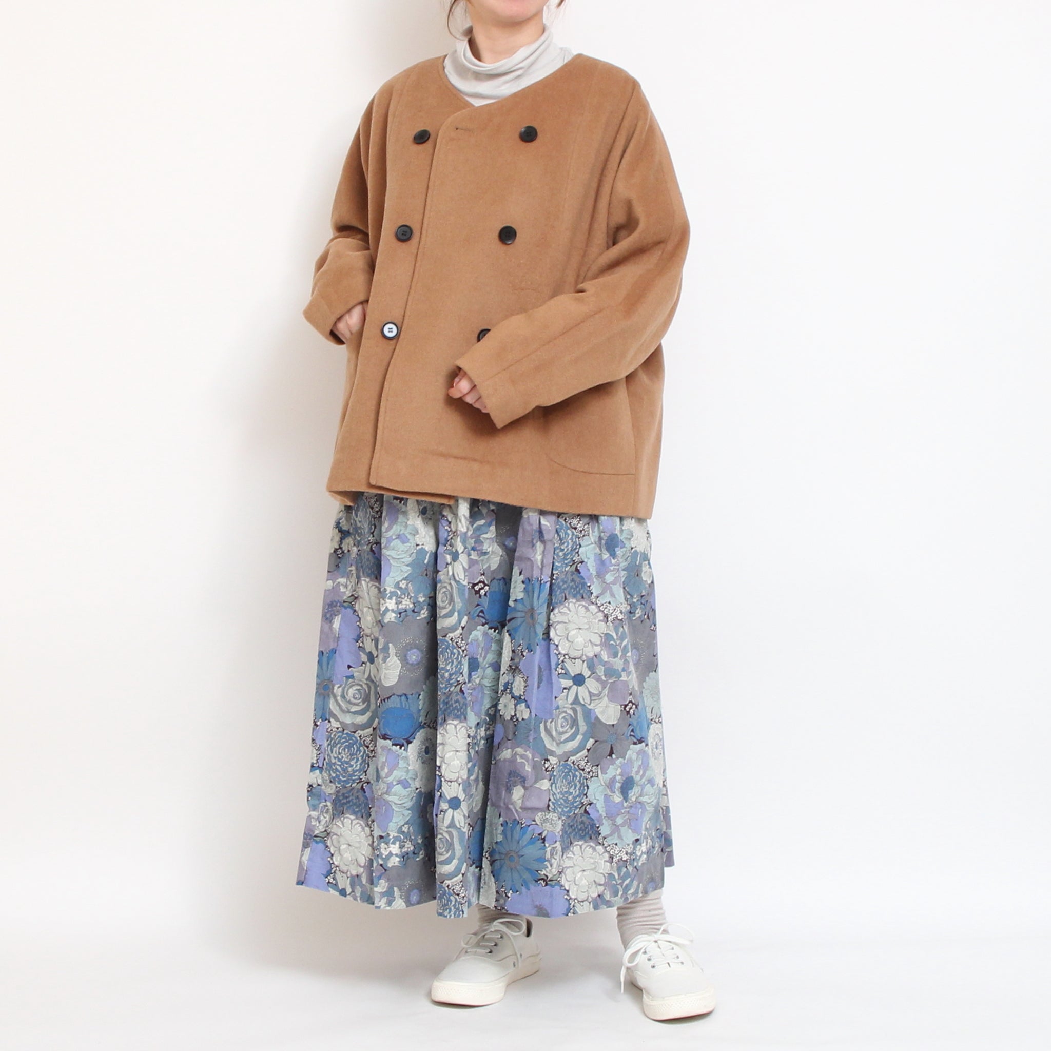 【MOCHAラスト1点】Vent d'ouestライトシャギーメルトンジャケット2510