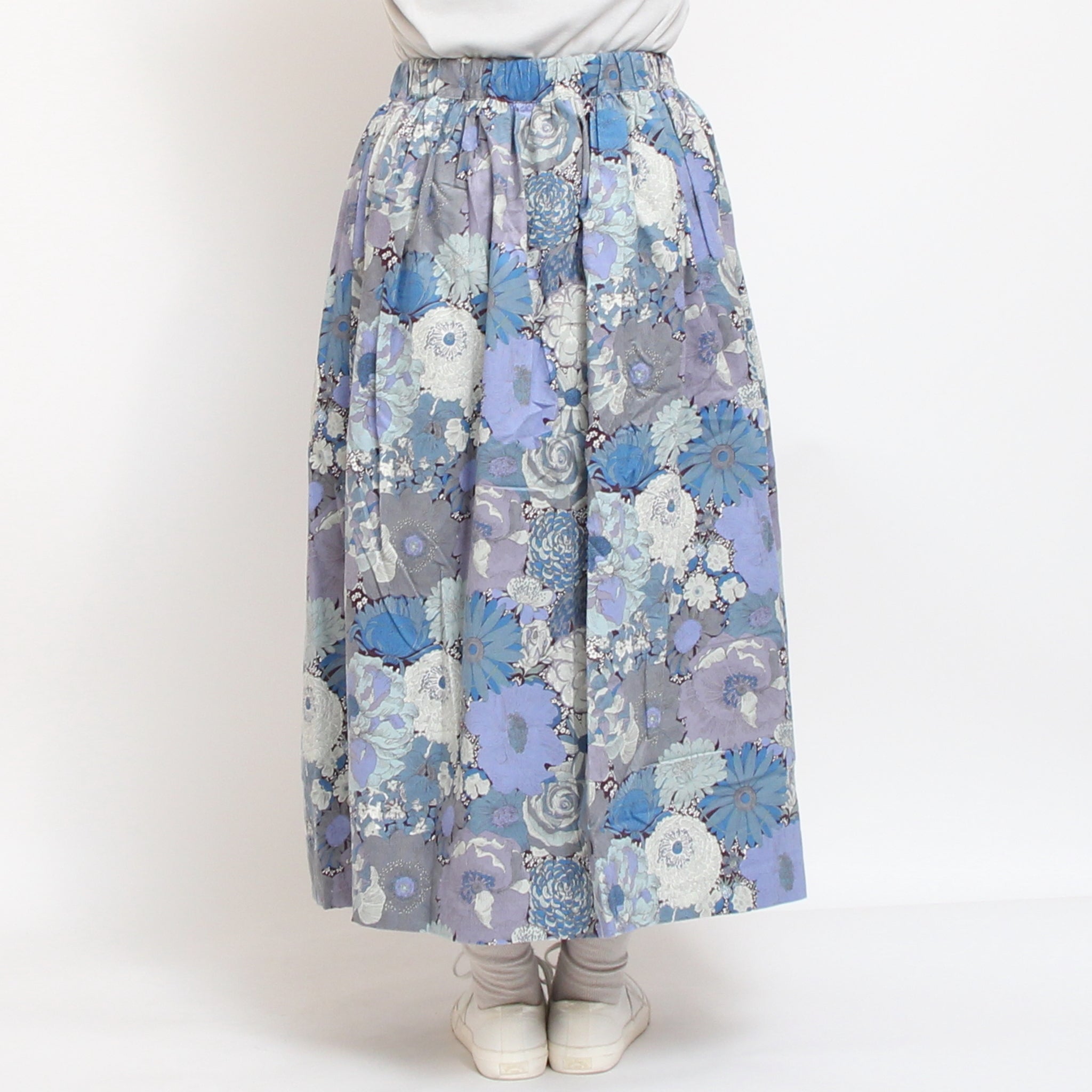 コーデュロイLIBERTYタックギャザースカート(2510)