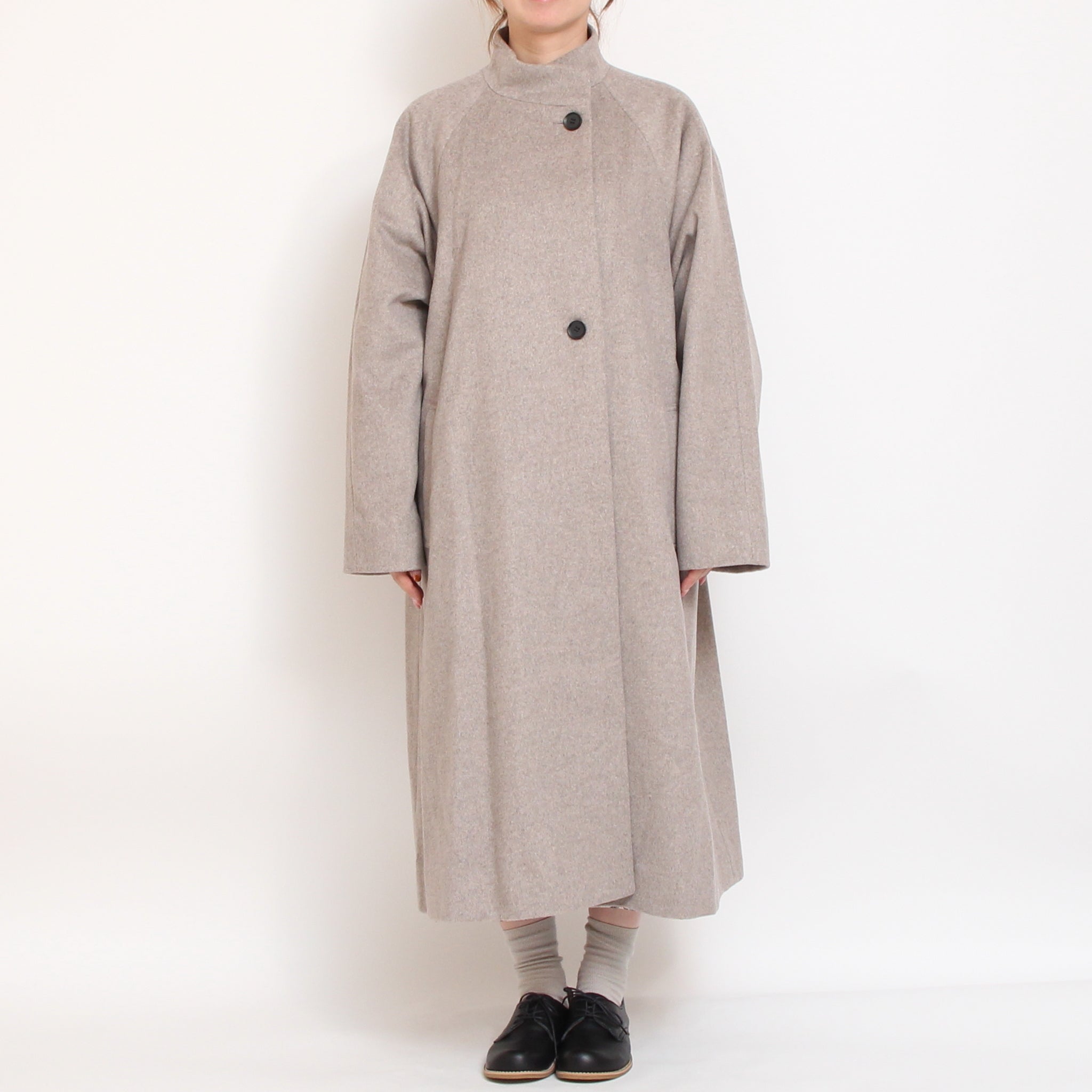 Vent d'ouestライトシャギーメルトンコート2510