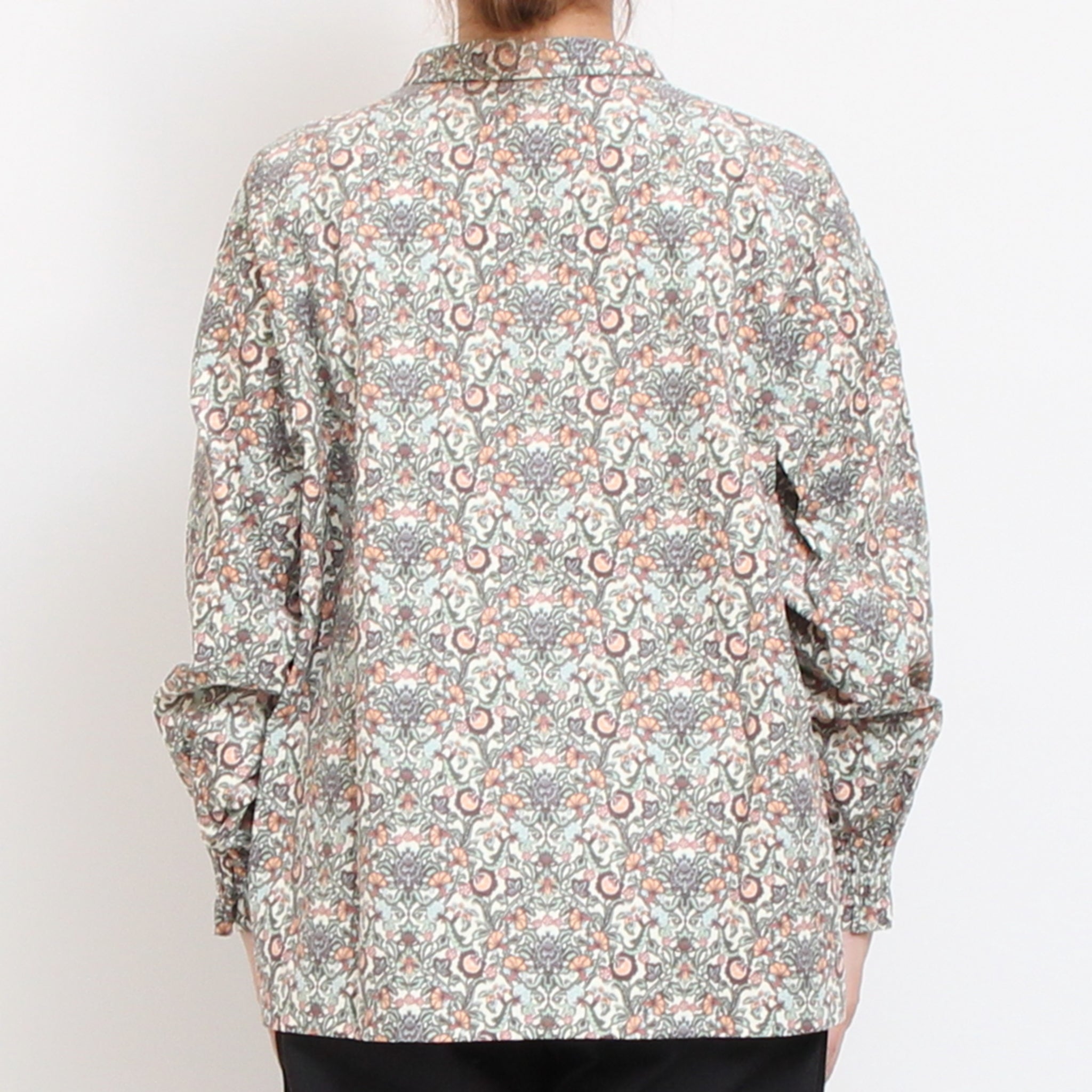 コーデュロイLIBERTY袖シャーリングシャツ(2510)