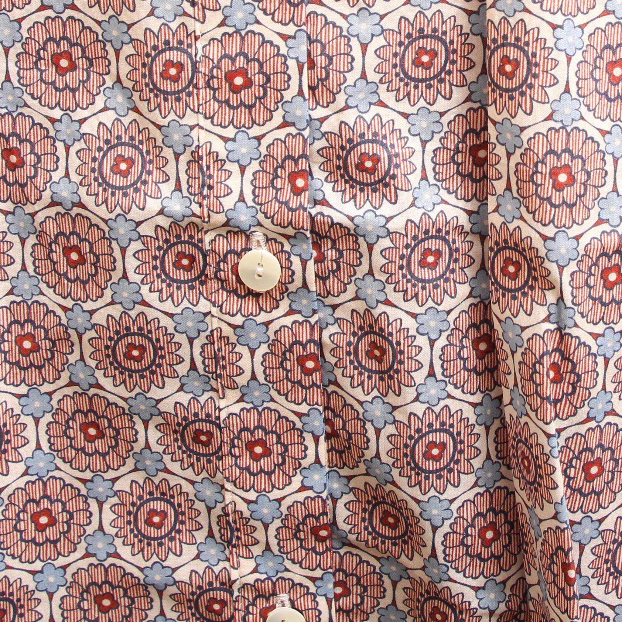 リバティヨーク切替ギャザーワンピース(2510)