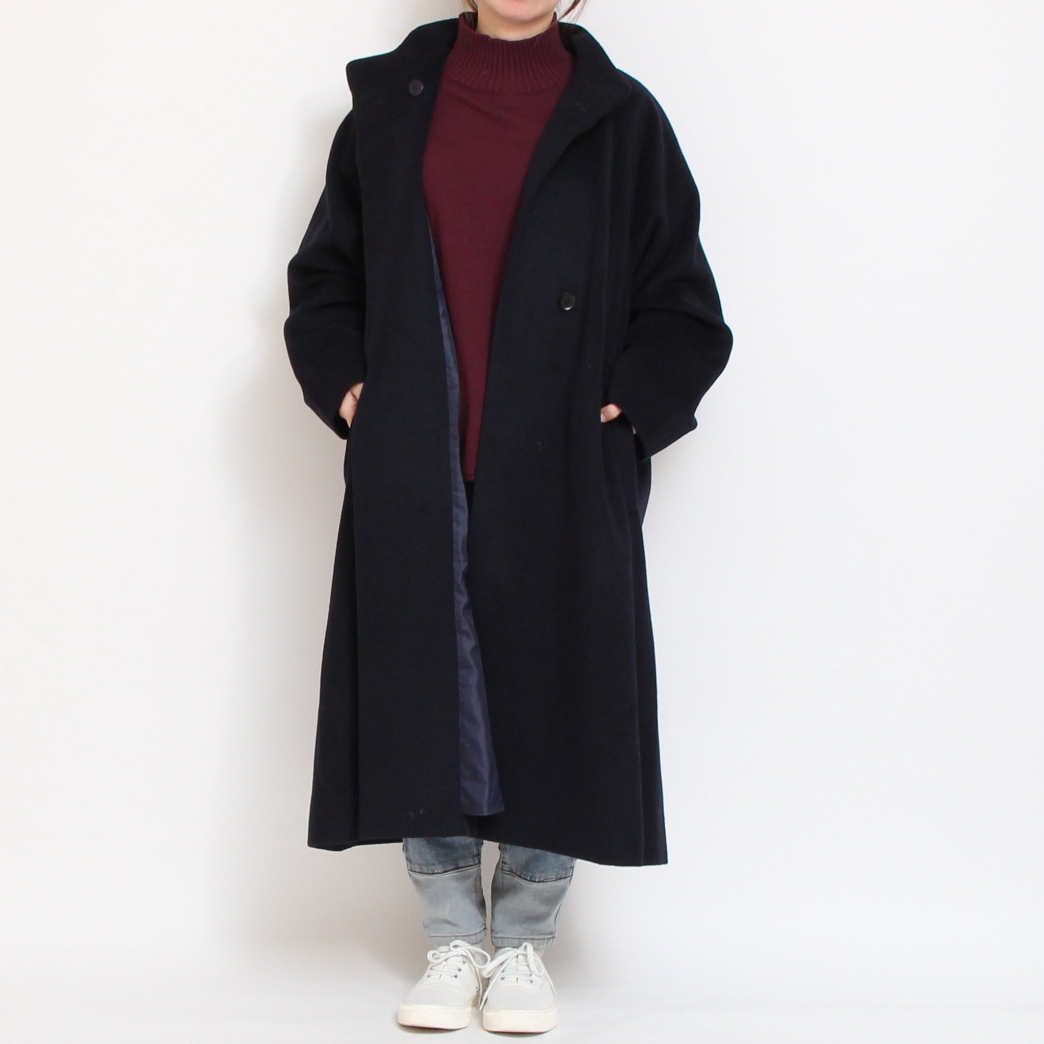 Vent d'ouestライトシャギーメルトンコート2510