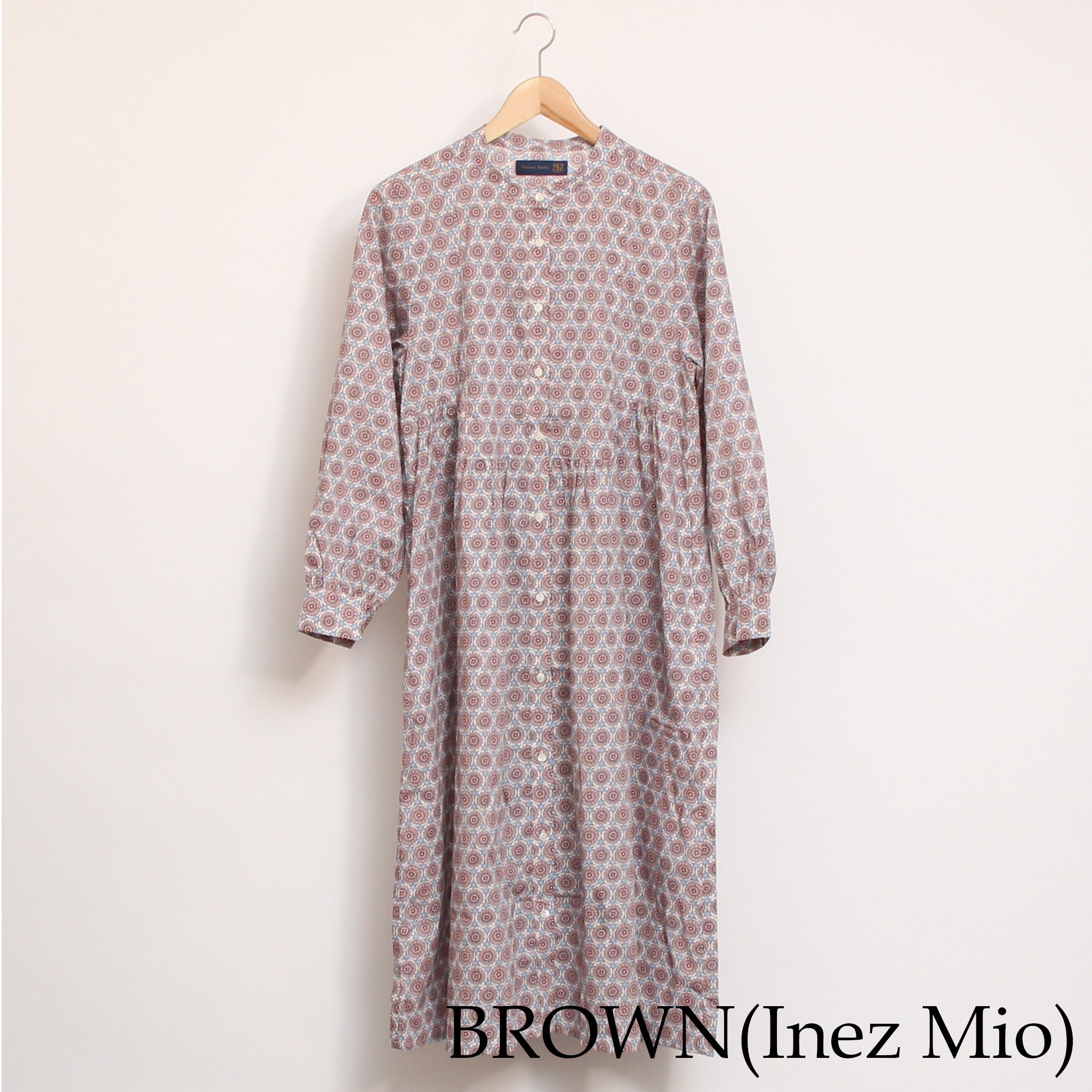 リバティヨーク切替ギャザーワンピース(2510)