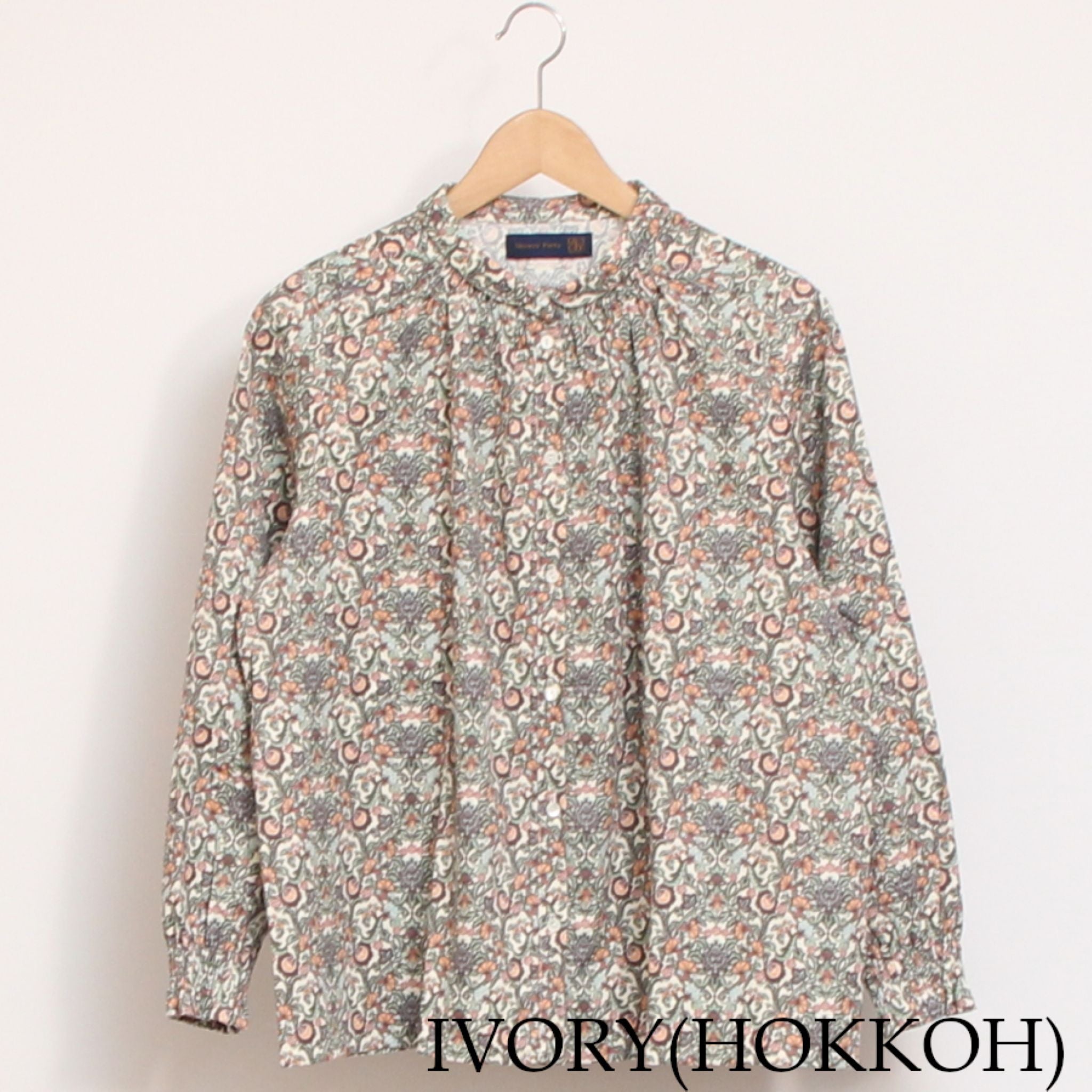 コーデュロイLIBERTY袖シャーリングシャツ(2510)